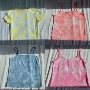 Tie dye Tops